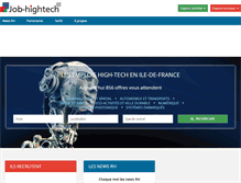 Tablet Screenshot of job-hightech.fr